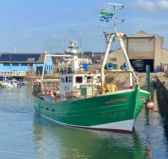French wooden trawler / potter